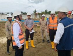 Kakanwil Ditjenpas Aceh Tinjau Pembangunan Lapas Lhokseumawe Tahap II, Tekankan Kualitas dan Keamanan