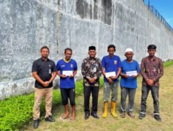 Rutan Banda Aceh Bagikan Upah Kerja Warga Binaan dari Hasil Ketahanan Pangan