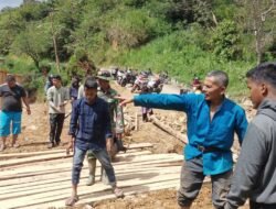 Perkuat Akses dan Mobilitas Masyarakat, Kodim 0106/Ateng Dukung Pembangunan Jembatan Beton di Rusip Antara, Aceh Tengah