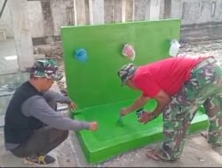 Rampung 100 Persen, Tempat Wuduk Hasil Karya Satgas TMMD ke-129 Siap Digunakan Warga Blang Cot