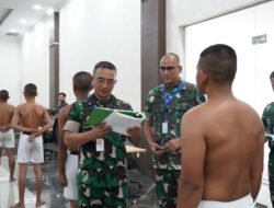 Pangdam IM Pimpin Sidang Pemilihan Calon Bintara PK TNI AD Gelombang III TA 2026