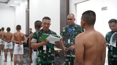 Pangdam IM Pimpin Sidang Pemilihan Calon Bintara PK TNI AD Gelombang III TA 2026