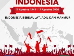 Dirgahayu Republik Indonesia 17 Agustus 1945-17 Agustus 2026 Ke 81