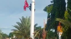 TNI turunkan bendera Bulan Bintang di Masjid Raya Baiturrahman Banda Aceh