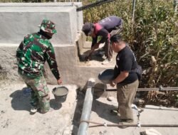 Kodim 0108/Agara dan Warga terus Percepat Pembangunan Jembatan Gantung Perintis di Lawe Pinis, Aceh Tenggara