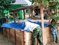 Dari Rumah Tak Layak Huni Menuju Keluarga Mandiri, TMMD ke-129 Kodim 0102/Pidie Siapkan Kolam Lele dan Kandang Ayam Petelur