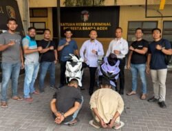 Kompol Dizha : “ Terduga pelaku akan menjual sepeda motor ke Pulau Aceh”