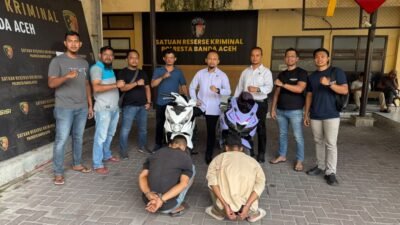 Kompol Dizha : “ Terduga pelaku akan menjual sepeda motor ke Pulau Aceh”