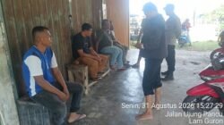 Polsek Peukan Bada Telusuri Lokasi Penemuan Dugaan Tulang Belulang Manusia yang Viral di Media Sosial