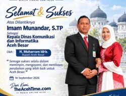 Bupati Aceh Besar Lantik 8 Pejabat JPT Pratama, Imam Munandar Jadi Kadis Kominfo