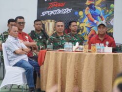 Pangdam IM Buka Open Tournament Tenis Lapangan Piala Panglima TNI di Lapangan Tenis Jasdam IM, Neusu Jaya, Kota Banda Aceh
